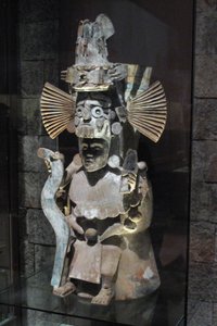 भगवान के रूप में धूप बत्ती Tlococ, Tlahuac, लेट पोस्टक्लासिक अवधि, c.1500 द्वारा एज़्टेक