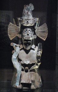 भगवान के रूप में धूप बत्ती Tlococ, Tlahuac, लेट पोस्टक्लासिक अवधि, c.1500 द्वारा एज़्टेक