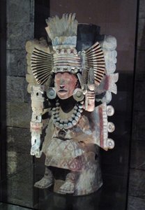 मक्का Xilonen, Tlahuac, लेट पोस्टक्लासिक अवधि, c.1500 की देवी के रूप में अगरबत्ती द्वारा एज़्टेक