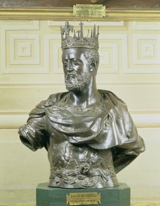 कोस्टिमो आई डे मेडिसी का पोर्ट्रेट बस्ट (1519-74) c.1557 (कांस्य)