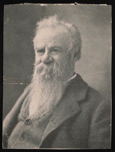 जॉन वेस्ली पॉवेल का पोर्ट्रेट 1834-1902, 1901। द्वारा बछराच स्टूडियो