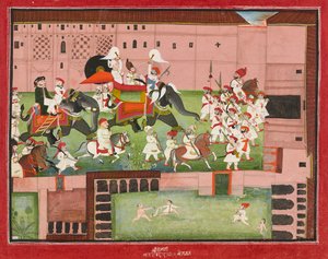 कर्नल बोर्थविक के साथ एम. बलवंत सिंह द्वारा बैजनाथी