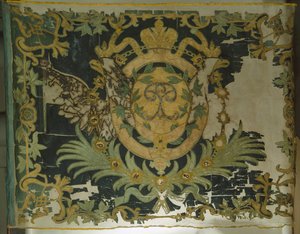 इन्फैंट्री रेजिमेंट के सेंट जॉर्ज फ्लैग, 1762