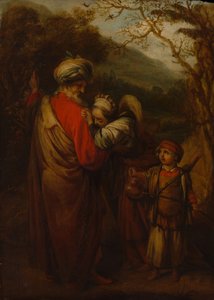 इब्राहीम ने हगर और इश्माएल को खारिज कर दिया, 1658।