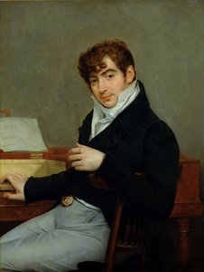 पियरे ज़िमरमैन का पोर्ट्रेट (1785-1853) 1808 (कैनवास पर तेल) द्वारा बैरन एंटोनी जीन ग्रोस