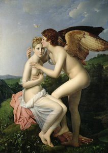 मानस की पहली चुम्बन की प्राप्ति, 1798 द्वारा बैरन फ्रांस्वा पास्कल साइमन जेरार्ड