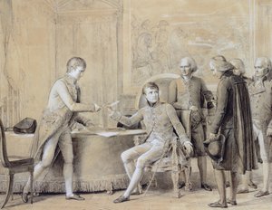 फ्रांस और होली सी के बीच कॉनकॉर्ड की हस्ताक्षर, 15 जुलाई 1801 द्वारा बैरन फ्रांस्वा पास्कल साइमन जेरार्ड