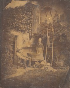 लॉन्ड्री, 1840 के दशक।