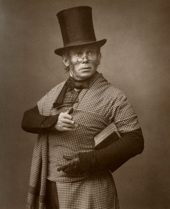 ब्रिटिश एक्टर फेलिक्स मॉरिस इन वन चेंज, 1886। द्वारा Barraud