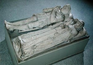 ऐनी डी मोंटमोरेंसी (1493-1567) के पुतले और फ्रांस के मार्शल और मैडेलीन ऑफ सेवॉय (1510-86) डचेस ऑफ मोंटमोरेंसी, c.1567 और c.1586 (संगमरमर) (229955 भी देखें)
