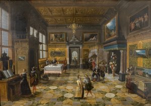 पार्टी दृश्य द्वारा Bartholomeus van Bassen