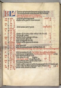 मिसल: फूल। 6r: जुलाई कैलेंडर पेज, 1469। द्वारा बार्टोलोमो कैपोराली