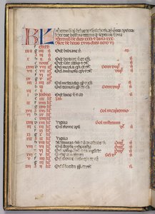 मिसल: फूल। 8v: दिसंबर कैलेंडर पेज, 1469। द्वारा बार्टोलोमो कैपोराली