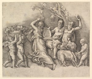 A Bacchanal, 1530-61. 