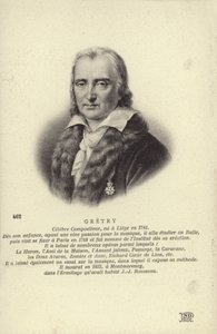 आंद्रे ग्रेट्री, बेल्जियम के संगीतकार (1741-1813) द्वारा बेल्जियम स्कूल