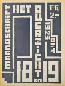 "हेटोवरज़िच" पत्रिका, 1923 के 1923 के अंक के लिए कवर द्वारा बेल्जियम स्कूल