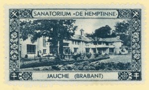 डे हेम्पटिन सैनेटोरियम, Jauche, Brabant, बेल्जियम द्वारा बेल्जियम स्कूल