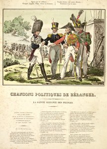 1815-1818 के बेरंगर पॉलिटिकल सोंग्स से होली ऑफ द नेशंस द्वारा बेल्जियम स्कूल