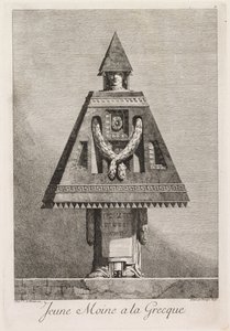 ग्रीक मसकाराडे: यंग ग्रीक मॉन्क प्लेट 9, 1771।