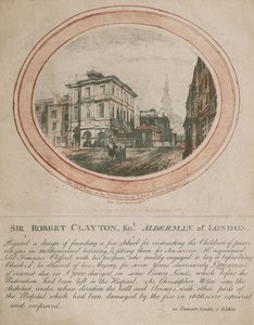 गणितीय स्कूल, चिरिस्ट अस्पताल, 1775 के पश्चिम में