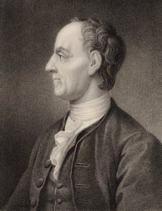 गणितज्ञ लियोनहार्ड यूलर का पोर्ट्रेट 1707-1783, 1850। द्वारा बेंजामिन होलो