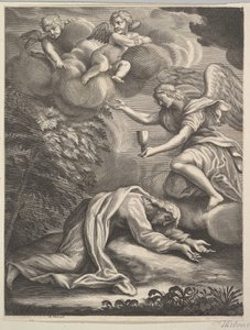 एगोनी इन द गार्डन, 1680-1719। द्वारा बेनोइट थिबॉस्ट