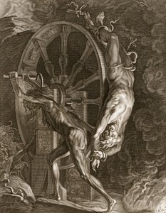 1731 में व्हील पर टार्टरस में Ixion