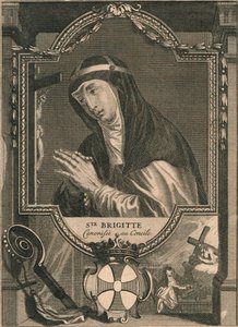 Ste। ब्रिगिट, 1713। द्वारा बर्नार्ड पिकार्ट