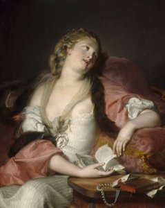 लेडीज़ द लेटर्स ऑफ़ हेलोज़ एंड एबेलार्ड, c.1780 द्वारा बर्नार्ड डी एजेसी