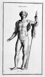 Bacchus, एक रोमन प्रतिमा के बाद, 1757