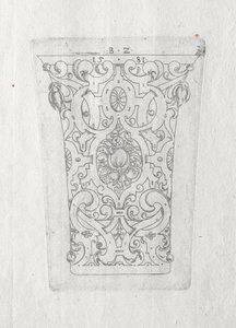 सजावटी बीकर, 1581। द्वारा बर्नहार्ड ज़ानो