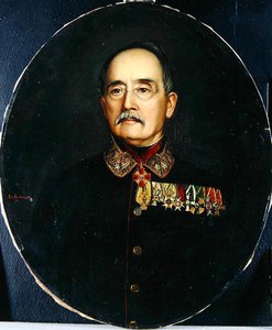 फ्रेडरिक विल्हेम फर्डिनेंड रिटर वॉन ब्रेथौप्ट का पोर्ट्रेट, c. 1870 (कैनवास पर तेल) द्वारा बर्टा वॉन ब्रेइटहप्ट