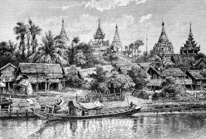 येनान ग्योंग, म्यांमार, 1895।