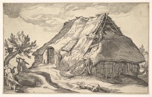फार्महाउस के साथ लैंडस्केप, 1613। द्वारा बोइटियस एडम्स बोल्स्वर्ट
