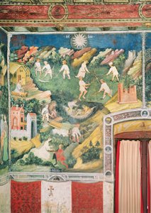जुलाई का महीना, c.1400 द्वारा बोहेमियन स्कूल