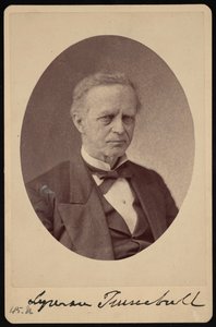 लाइमैन ट्रंबल 1813-1896 का पोर्ट्रेट, 1868 और 1881 के बीच। द्वारा ब्रैडी की राष्ट्रीय फोटोग्राफिक पोर्ट्रेट गैलरी