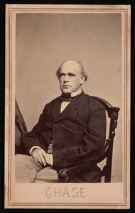1873 से पहले सैल्मन पोर्टलैंड चेस 1808-1873 का पोर्ट्रेट।