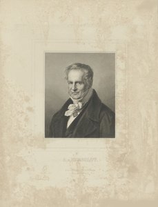 अलेक्जेंडर वॉन हम्बोल्ट का पोर्ट्रेट 1769-1859, सी। 1850
