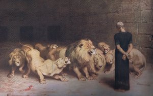 लायंस डेन में डेनियल, बिब्बिस एनुअल द्वारा Briton (after) Riviere
