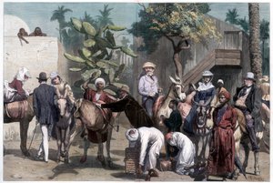 पिरामिड के लिए शुरू, 1874। द्वारा ब्रॉमली