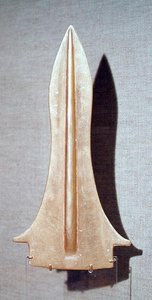 डैगर, 1500-1250 ईसा पूर्व (सोना) द्वारा Bronze Age