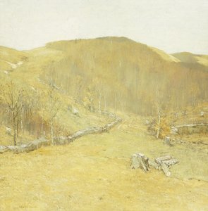 द हिल्स, c.1910 (कैनवास पर तेल)