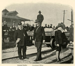 पोर्ट टैम्पा, स्पेनिश-अमेरिकी युद्ध, जून 1898, 1899 में आगमन। द्वारा बूर मैकिन्टोश