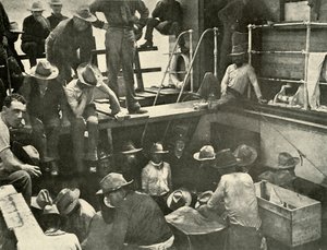 आओ पांच! सात आओ !, स्पेनिश-अमेरिकी युद्ध, 18 जून 1898, 1899। द्वारा बूर मैकिन्टोश