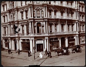 गिल्सी हाउस, ब्रॉडवे और 29 स्ट्रीट, न्यूयॉर्क, c.1905 (सिल्वर जिलेटिन प्रिंट) द्वारा बायरन कंपनी