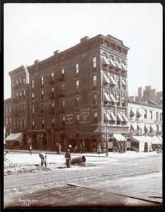 Shea&39;s Hotel, 618 8th Avenue, न्यूयॉर्क, 1906 (सिल्वर जिलेटिन प्रिंट) द्वारा बायरन कंपनी
