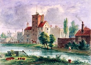 कैननबरी हाउस, इस्लिंगटन, लंदन, 1835 द्वारा सीएच मैथ्यूज