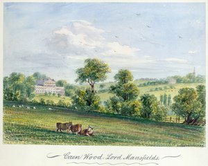 केनवुड, हाउस, हैम्पस्टेड, लंदन, 1850 द्वारा सीएच मैथ्यूज