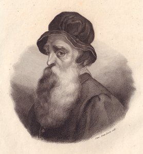 इतालवी मूर्तिकार और सुनार बेनवेनुटो सेलिनी (1500-1571) का पोर्ट्रेट, जियोर्जियो वासरी द्वारा पेंटिंग से कैटरिना पिओटी-पिरोला द्वारा तांबे की नक्काशी द्वारा जेबी और ब्राउन जे। और रोबोथम