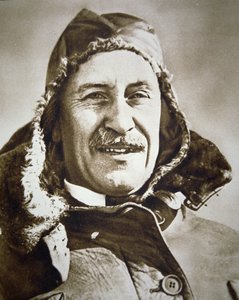 ऑरविल राइट का पोर्ट्रेट (बी/डब्ल्यू फोटो) द्वारा जेबी और ब्राउन जे। और रोबोथम